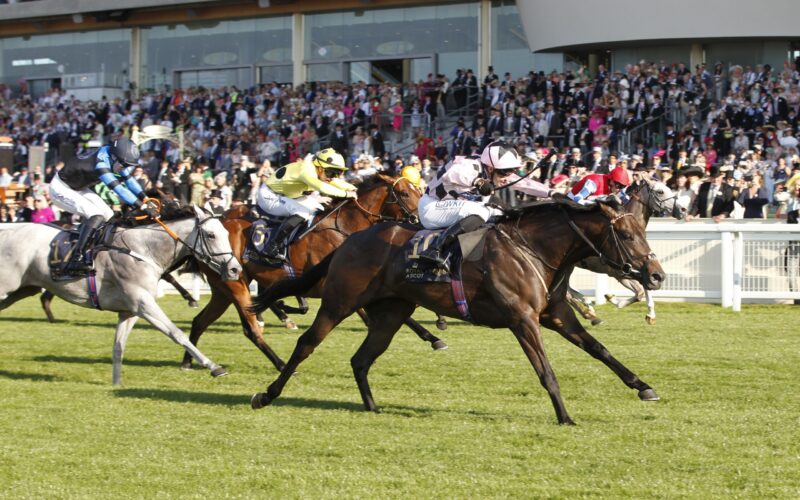 Havana Hurricane and Charlie Bishop win the Windsor Castle Stakes at Royal Ascot. 18/6/2025 Pic Steve Davies/Racingmediapics.co.uk
